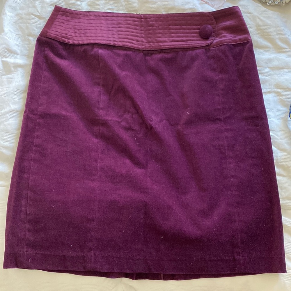 Dark Purple Skirt